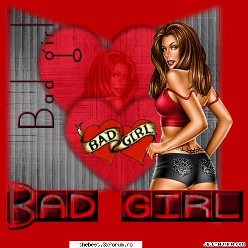 Bad girl - 1. Cum trebuie sa fie o bad girl? 2. Cum trebuie - Sexy