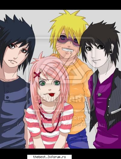 Team 7 - cozmy-chan - Naruto